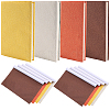 8 Sheets 4 Colors Linen Book Covers DIY-CP0010-67A-1