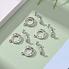 Tibetan Style Alloy Toggle Clasps LF1081Y-NF-4