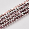Electrophoresis Iron Rhinestone Strass Chains CHC-Q009-SS8.5-B08-1