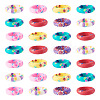 30Pcs Handmade Polymer Clay Finger Rings RJEW-TA0001-11A-2