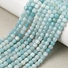 Natural Flower Amazonite Beads Strands GG-CBA0C5B-A02-1