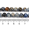 Natural Kyanite Beads Strands G-NH0046-C04-8mm-5