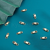 12Pcs 2 Style Brass Lobster Claw Clasps KK-SC0002-26-4
