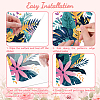 3 Sheets 3 Styles PVC Waterproof Decorative Stickers DIY-WH0404-091-3