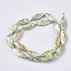 Drawbench Freshwater Shell Beads Strands SHEL-T014-008B-03-2