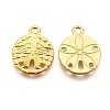 Tibetan Style Alloy Pendants X-TIBEP-GC017-G-NR-2