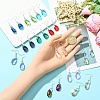304 Stainless Steel Teardrop Dangle Earrings EJEW-YW00007-4