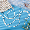   4Pcs 2 Style Plastic Imitation Pearl Bead Bag Straps FIND-PH0008-20-5