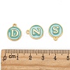 Initial Letter A~Z Alphabet Enamel Charms ENAM-X0018-01-5