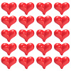 100Pcs Opaque Acrylic Beads MACR-PA0001-19-6