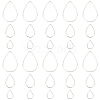 Brass Linking Rings KK-SC0001-74P-NF-1