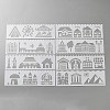 Plastic Drawing Stencil DIY-WH20001-12B-1