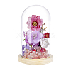 Arch Glass Dome Cover AJEW-WH0596-866D-02-1