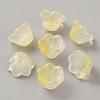 Glass Bead Caps GLAA-WH0031-73A-2