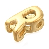 Ion Plating(IP) 304 Stainless Steel Slide Charms STAS-B075-37G-R-2