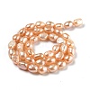 Natural Cultured Freshwater Pearl Beads Strands PEAR-L033-32E-01-3
