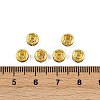 Brass Rhinestone Spacer Beads RB-A014-Z6mm-10G-4