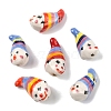 6Pcs 2 Colors Handmade Porcelain Beads PORC-YW0001-68-2