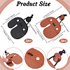 4Pcs 2 Styles Fingers Leather Archery Bow Gloves Tip Protector AJEW-NB0006-34-2