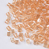 8/0 Two Cut Glass Seed Beads SEED-S033-15A-07-2