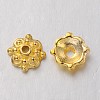 Tibetan Style Alloy Caps K095D011-1