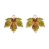 Thanksgiving Day Theme Alloy Enamel Pendants ENAM-T020-52E-01-1