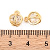 Brass Charms KK-U024-10A-G-3