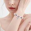 120Pcs Resin European Beads RPDL-PA0001-02-5