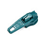Spray Painted Alloy Replacement Zipper Sliders PALLOY-WH0067-97B-1