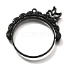 Alloy Open Back Bezel Pendants PALLOY-I223-03EB-1