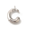 Rack Plating Brass Pendants KK-I722-08P-C-1