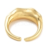 Rack Plating Brass Open Cuff Ring Settings KK-Z071-05G-3