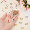 16Pcs 2 Colors 304 Stainless Steel Ear Cuff Findings STAS-BBC0003-23-3