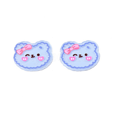 Printed Acrylic Cabochons OACR-N135-37-1