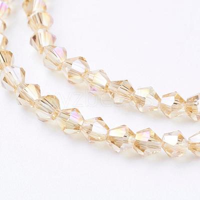 Glass Beads Strands EGLA-S056-08-1