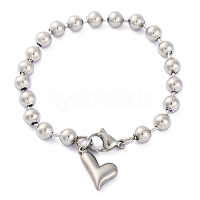 304 Stainless Steel Bracelets BJEW-M001-01P-04-1