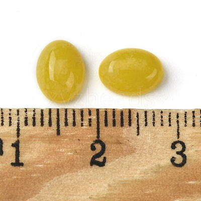 Natural White Jade Cabochons G-A094-01B-32-1
