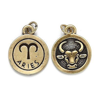 Brass Pendant Sets KK-I668-01AB-M-1