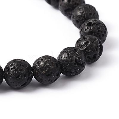 Natural Lava Rock Beads Strands g434-9A-1