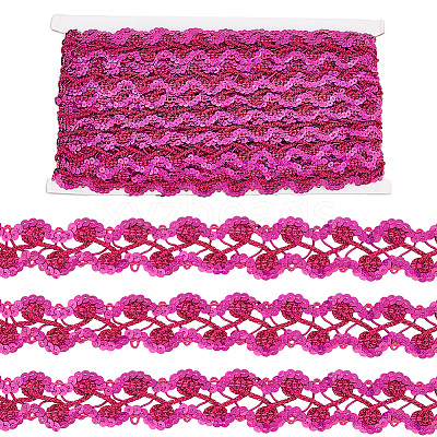 Metallic Braided Lace Trim OCOR-WH20020-23E-1