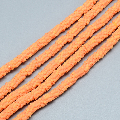 Polymer Clay Bead Strands CLAY-T001-A05-1
