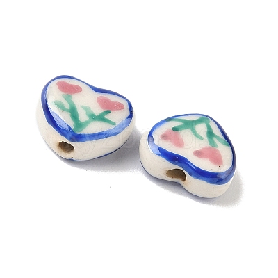 Handmade Porcelain Beads PORC-D011-01-1