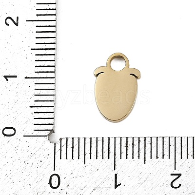 304 Stainless Steel Enamel Charms LS-STAS-I338-01G-15-1