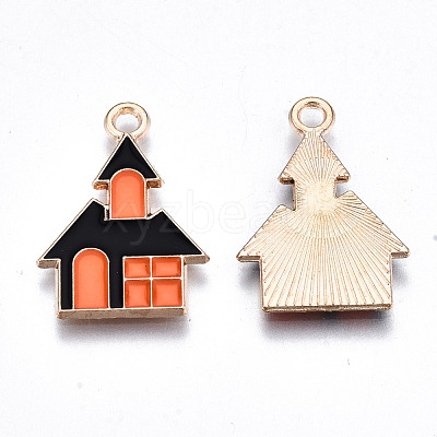 Alloy Enamel Pendants X-ENAM-Q442-007-RS-1