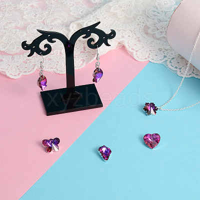 Glass Rhinestone Pendants YS-TAC0007-01B-1