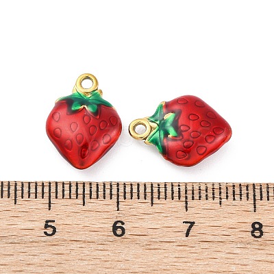 304 Stainless Steel Enamel Pendants STAS-B085-40G-04-1
