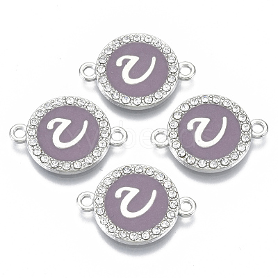 Alloy Enamel Links Connectors ENAM-TAC0003-01S-01U-1