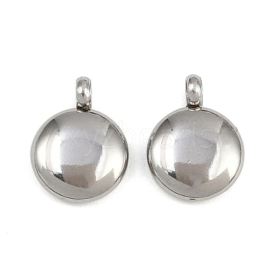 304 Stainless Steel Charms STAS-M017-14A-P-1-1