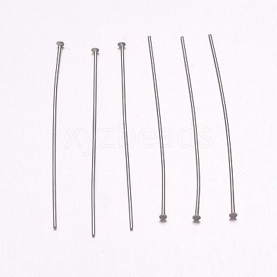 Tarnish Resistant 304 Stainless Steel Flat Head Pins LS-STAS-H358-03B-1
