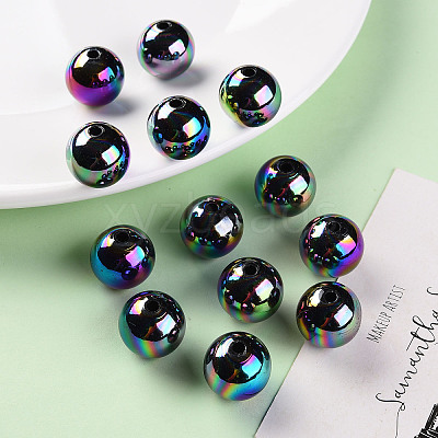 Opaque Acrylic Beads X-MACR-S370-D16mm-S002-1